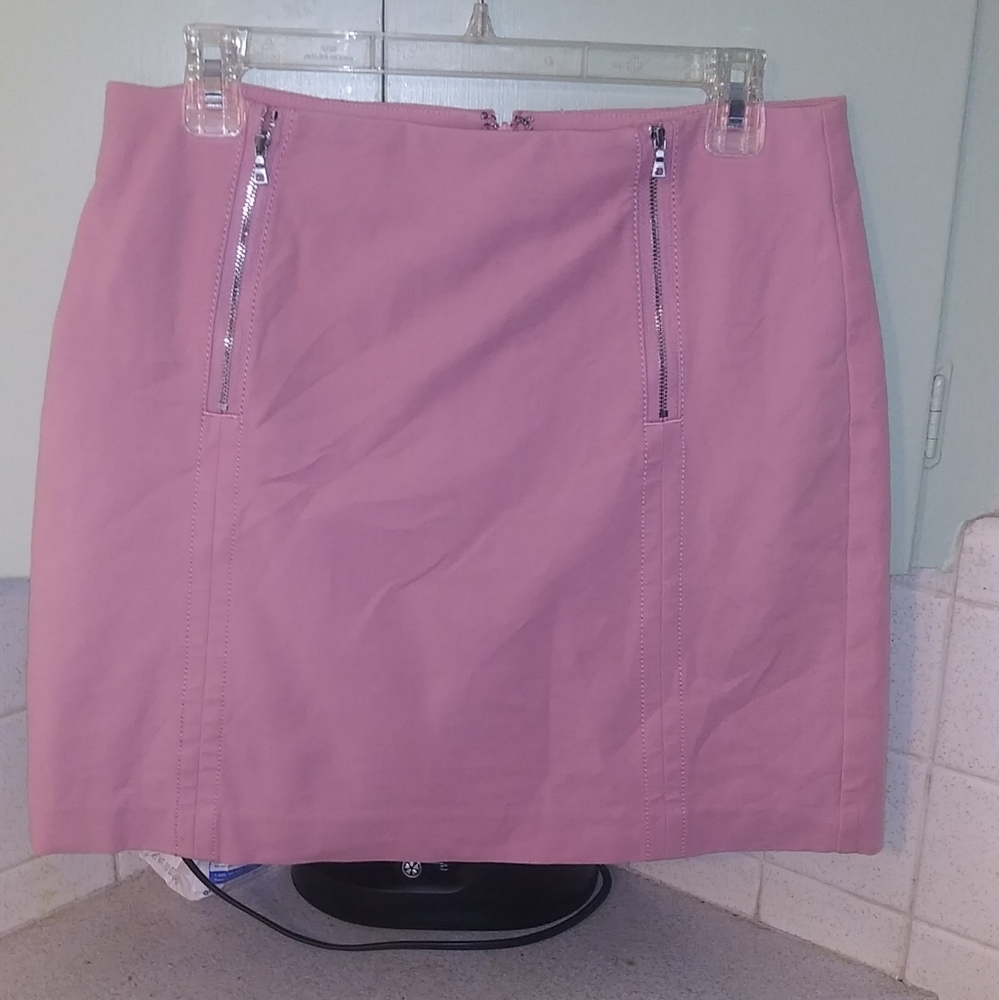 Loft Pink Mini skirt